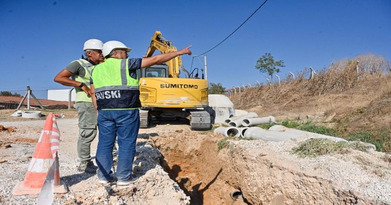 Bursa Büyükşehir’den Yenişehir altyapısına yeni hat