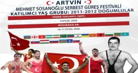 Artvin’de genç güreşçiler minderde buluşacak