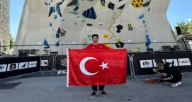 Bursa İnegöllü sporcu Dünya Kupası’nda Türkiye için yarıştı