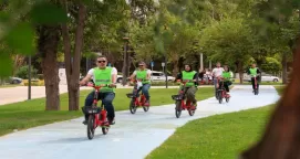 Gaziantep’te hareketliliğe özel pedal