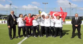 Görme engelli milli kadınlar namağlup Avrupa şampiyonu