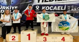 Sakarya’nın minik yıldızları Kocaeli’den 19 madalya ile döndü
