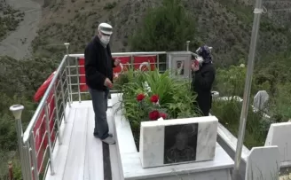 15 Temmuz Şehidi Dursun Acar mezarı başında anıldı
