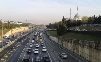 15 Temmuz Şehitler Köprüsü’nde trafik yoğunluğu
