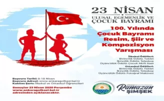 23 Nisan Ulusal Egemenlik ve Çocuk Bayramı’nın 100. yılında ödüllü yarışma
