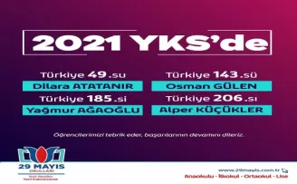 29 Mayıs Okulları öğrencileri hayallerine adım adım yaklaşıyor
