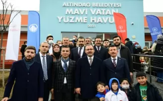 6 Dev spor tesisi törenle açıldı
