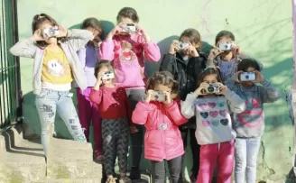 60 çocuk tarafından çekilen 100 fotoğraf, sanatseverlerle buluştu
