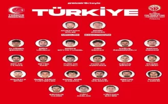 A Milli Erkek Basketbol Takımı’nın geniş kadrosu açıklandı
