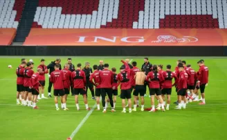 A Milli Futbol Takımı Hollanda maçına hazır
