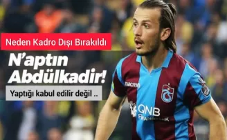 Abdulkadir Parmak neden kadro dışı bırakıldı?