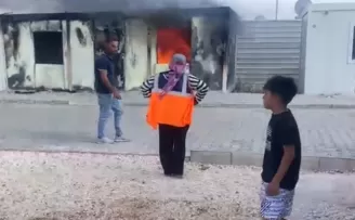 Adıyaman’da K13 konteyner kentte yangın! İlk müdahaleyi sağlık ekipleri yaptı