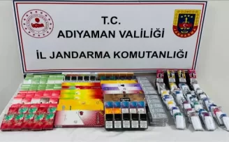 Adıyaman’da kaçak sigara operasyonu
