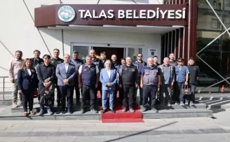 AFAD heyetinden Kayseri Talas’ın örnek projesine yakın takip