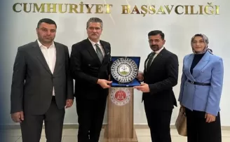 Ağrı Barosu’ndan Başsavcı Adem Çalış’a veda ziyareti