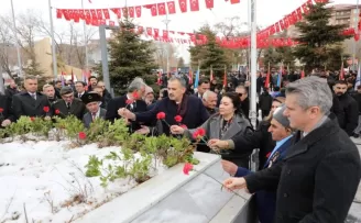 Ağrı’da 18 Mart Çanakkale Zaferi törenlerle anıldı