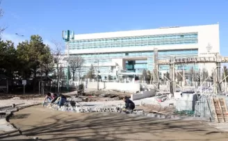 Ahlatlıbel Atatürk Parkı yenileniyor
