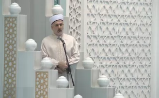 Ahmet Hamdi Akseki Camii’nde temsilen cuma namazı kılındı
