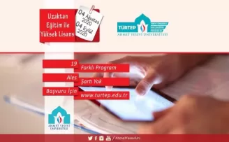 Ahmet Yesevi Üniversitesi tecrübesi ile uzaktan eğitim imkanı
