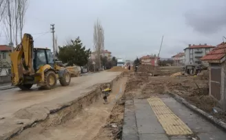 Akyurt’ta içme suyu hattı yapımına başlandı
