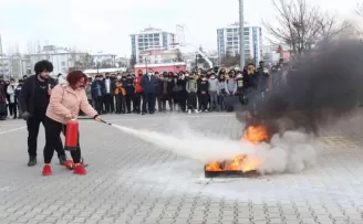 Akyurt’ta okullarda afet tatbikatı

