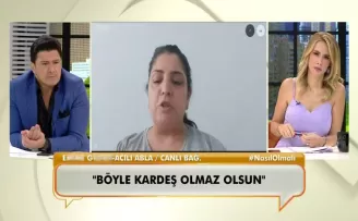 Aldatıldığını iddia eden abla canlı yayında konuştu
