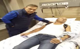 Trabzonspor'un efsane yıldızı kaza geçirdi