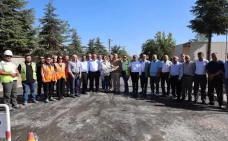 Alpu’da üst yapı çalışmaları başladı