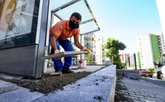 Altındağ’a konforlu otobüs durakları
