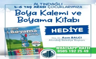 Altındağ Belediyesinden çocuklara rengarenk sürpriz
