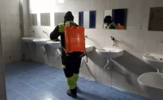 Altındağ’da okullar ilaçlandı
