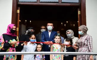 Altındağ’daki Sanat Sokağından geri dönüşüm sergisi
