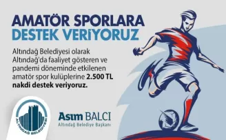Amatör spora pandemi desteği
