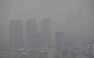 Anadolu yakasında etkili olan sis havadan görüntülendi
