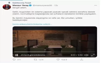 Ankara Büyükşehir Belediyesinde ön sipariş desteği başladı
