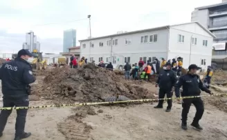 Ankara’da 2 işçi göçük altında kaldı
