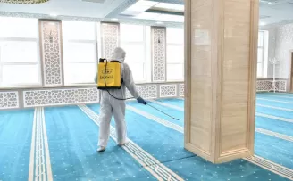 Ankara’da camiler Ramazan’a hazırlanıyor
