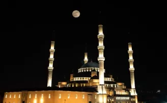 Ankara’da dolunay

