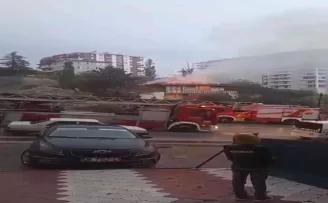 Ankara’da gecekonduda yangın
