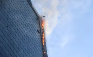 Ankara’da iş merkezindeki yangın kontrol altına alındı
