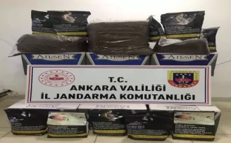 Ankara’da jandarmadan kaçak tütün operasyonu
