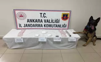 Ankara’da jandarmadan uyuşturucu operasyonu

