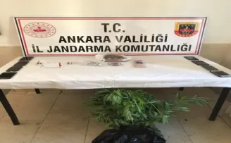 Ankara’da jandarmadan uyuşturucu tacirlerine operasyon
