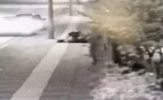 Ankara’da kadına şiddet güvenlik kameralarına yansıdı
