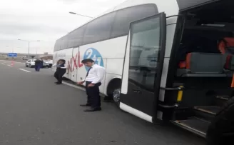Ankara’da otobüsün çarptığı bir kişi hayatını kaybetti
