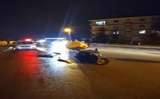 Ankara’da otomobil ile motosiklet çarpıştı: 1 ağır yaralı
