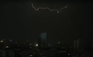 Ankara’da sağanak yağış başladı
