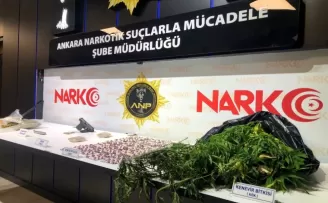Ankara’da son bir haftada uyuşturucu suçundan 32 kişi tutuklandı
