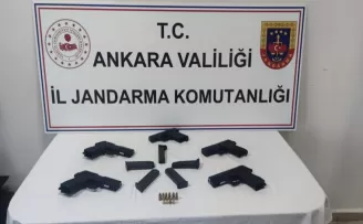 Ankara’da yasa dışı silah satışı operasyonu

