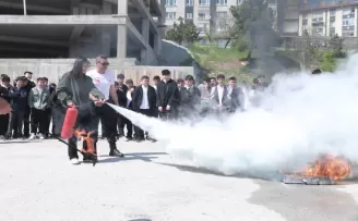 Ankara Keçiören’de gençlere afet bilinci